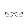 Ray Ban l 博學沉穩長方寬眼鏡 透亮黑