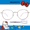 HELLO KITTY▪︎經典｜蝴蝶結洛可可樣 梨圓框眼鏡｜芋香紫