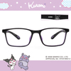 三麗鷗夢幻隊▪︎酷洛米｜舉重少女 長方框眼鏡｜霧黑紫