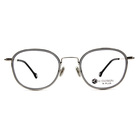 K-DESIGN K PLUS 舒適輕盈系列  ▏輕透微風眼鏡復潮套圈框眼鏡 光芒灰