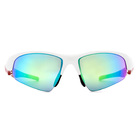 Nurbs 運動太陽眼鏡「時尚護眼框太陽眼鏡 型」➣科技躍動/宇宙白