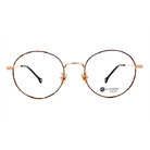 K-DESIGN K PLUS 青春圓舞曲復古圓框眼鏡◆蜜糖金