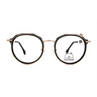 K-DESIGN | LINE FRIENDS◆Love熊大套圈框眼鏡-雅金黑(熊大金鑄)