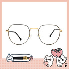 songsongmeow19 × 穩重迷人多邊框眼鏡 黎明金