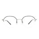 a/p lab▼時尚設計眉框眼鏡 紳士黑