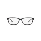 Ray Ban l 博學沉穩長方寬眼鏡 透亮黑