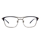 CHARMANT  復潮雙桿威靈頓框眼鏡 ▏霧藍/灰