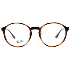 Ray Ban l 復古學院風波士頓框眼鏡 玳瑁淺棕