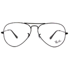Ray Ban l 俐落造型飛官框眼鏡 月夜黑