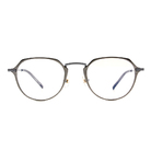 Selecta | 典雅高貴波士頓框眼鏡 鈦金銀