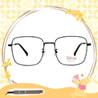 Disney-粉萌季 l 桑普的異想世界 大方框眼鏡 霧黑色