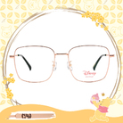 Disney-粉萌季 l 桑普的異想世界 大方框眼鏡 霧金色