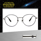Star Wars：反抗同盟徽章 圓框眼鏡︱亮紫