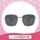 Disney 米奇│牛津廣場 方框太陽眼鏡 炭晶黑 (小框款)