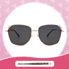 Disney 米奇│土耳其熱氣球 多邊框太陽眼鏡 流金黑(大框款)