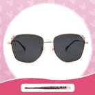 Disney 米奇│土耳其熱氣球 多邊框太陽眼鏡 流金黑 (小框款)