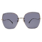 HORIEN 潮流簍空多邊框太陽眼鏡 深灰