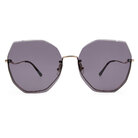 HORIEN 銳利造型框太陽眼鏡 深透灰