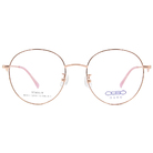 OSSO | 率真大方圓框眼鏡 玫瑰金