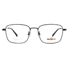 NIKSON | 典雅氣質大方框眼鏡 經典黑