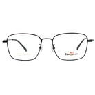 NIKSON | 典雅氣質大方框眼鏡 霧黑灰