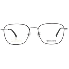 CHITANNOATO | 知性造型大方框眼鏡 霧黑銀