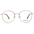 CHITANNOATO | 簍空造型波士頓框眼鏡 黑玫金