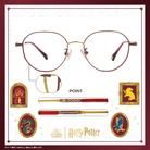 哈利波特 | 葛來分多學院款多邊框眼鏡 紅咖金