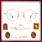 哈利波特 | 閃電標誌圓框眼鏡 玫瑰金