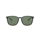 Ray Ban l 個性細邊大方框太陽眼鏡 時尚綠