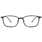 極．纖細輕款｜學院風輕細方框眼鏡 深海藍