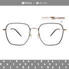 SOU・SOU l 慵懶小貓 大方框眼鏡❀霧黑/金