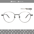 SOU・SOU l 慵懶小貓 圓框眼鏡❀磨砂黑