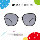 SOU・SOU l 山茶花 蝴蝶框套圈款太陽眼鏡❀雅典黑