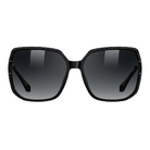 Helen Keller LOGO款大方框太陽眼鏡 鋼質灰