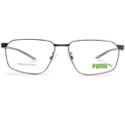 PUMA l 現代風格長方框眼鏡 岩灰
