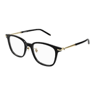 MONTBLANC | 彬彬有禮方框眼鏡(52mm) 鋼琴黑