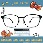 HELLO KITTY▪︎龍年｜金元財寶龍總來 方框眼鏡｜氣質黑