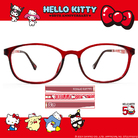 HELLO KITTY▪︎50週年｜蘋果軟糖 方框眼鏡｜蘋果紅