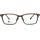 NEWTON︱匠心獨具 三線邊 長方框眼鏡︱淺棕