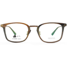 NEWTON︱不朽傳奇 方框眼鏡︱淺金棕