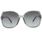 SUPER IDOL l 鑲星耀眼蝴蝶框太陽眼鏡 l 灰帶綠