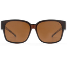 SUPER IDOL套鏡 l 豔陽棕影大方框太陽眼鏡 l 渲染棕