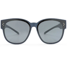 SUPER IDOL套鏡 l 蔚藍潮流波士頓框太陽眼鏡 l 潮流藍