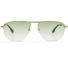 SUPER IDOL l 流雲輕舞飛官框太陽眼鏡 l 亮透綠