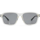 PUMA l 落落大方大方框太陽眼鏡 簡約透/黑