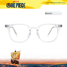 ONE PIECE |偉大航路 波士頓框眼鏡|清冷透