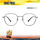 ONE PIECE |卡普-犬首海軍 多邊框眼鏡|海軍藍