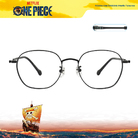 ONE PIECE |索隆-日風腹卷三刀流 多邊圓框眼鏡|武士黑