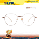 ONE PIECE |騙人布-銀河小彈珠 多邊框眼鏡|珠光白